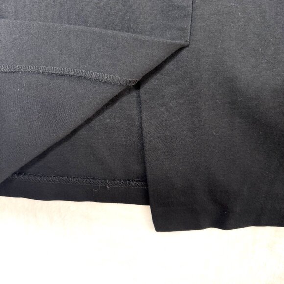 Talbots Skirt Womens 14 W 14W Black Button Front Classic Work Wear Casual - Picture 4 of 7